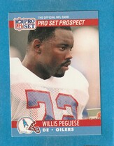 1990 Pro Set Base Set #735 Willis Peguese