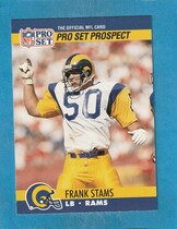 1990 Pro Set Base Set #736 Frank Stams