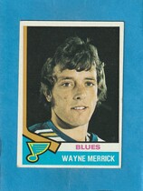 1974 Topps Base Set #66 Wayne Merrick