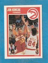 1989 Fleer Base Set #2 Jon Koncak