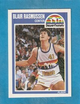 1989 Fleer Base Set #42 Blair Rasmussen