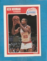 1989 Fleer Base Set #72 Ken Norman