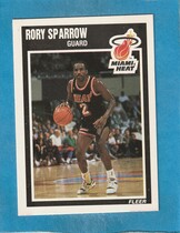 1989 Fleer Base Set #84 Rory Sparrow