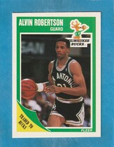 1989 Fleer Base Set #90 Alvin Robertson