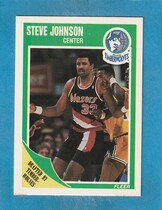 1989 Fleer Base Set #92 Steve Johnson