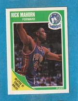 1989 Fleer Base Set #93 Rick Mahorn