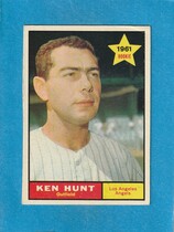 1961 Topps Base Set #156 Ken Hunt