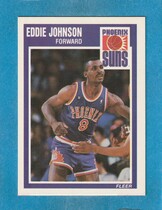 1989 Fleer Base Set #122 Eddie Johnson