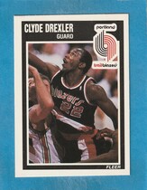 1989 Fleer Base Set #128 Clyde Drexler