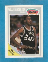 1989 Fleer Base Set #140 Willie Anderson