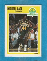 1989 Fleer Base Set #145 Michael Cage