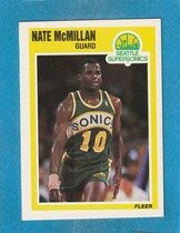 1989 Fleer Base Set #150 Nate McMillan