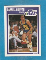1989 Fleer Base Set #153 Darrell Griffith