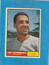 1961 Topps Base Set #176 Ken Aspromonte