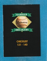 1993 Ted Williams Base Set #140 Barrier Breakers