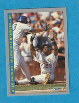 1993 Fleer Base Set #258 Greg Vaughn