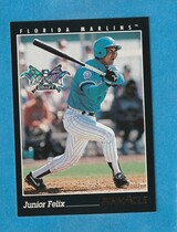 1993 Pinnacle Base Set #515 Junior Felix