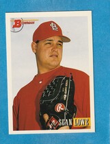 1993 Bowman Base Set #572 Sean Lowe