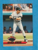 1993 Stadium Club Base Set #677 Spike Owen