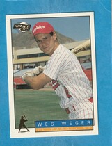 1993 Fleer Excel #90 Wes Weger