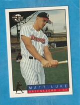 1993 Fleer Excel #109 Matt Luke