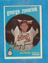 1959 Topps Base Set #219 George Zuverink