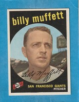 1959 Topps Base Set #241 Billy Muffett
