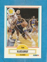 1990 Fleer Base Set #63 Tim Hardaway