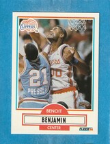 1990 Fleer Base Set #84 Benoit Benjamin