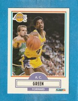1990 Fleer Base Set #92 A.C. Green