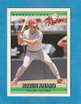 1992 Donruss Rookies #4 Ruben Amaro