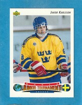 1992 Upper Deck Base Set #229 Jakob Karlsson