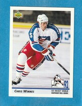 1992 Upper Deck Base Set #380 Chris Winnes