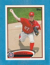 2012 Topps Base Set Series 1 #75 Jordan Zimmermann