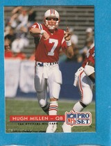 1992 Pro Set Base Set #248 Hugh Millen