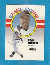 1990 Fleer All Stars #6 Kevin Mitchell