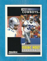 1991 Pinnacle Base Set #30 Issiac Holt