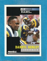 1991 Pinnacle Base Set #63 Darryl Henley