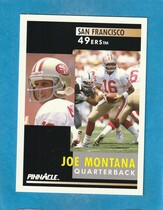 1991 Pinnacle Base Set #66 Joe Montana