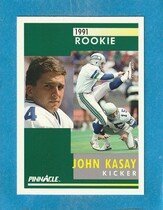 1991 Pinnacle Base Set #311 John Kasay