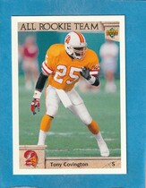 1992 Upper Deck Base Set #51 Tony Covington