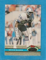 1991 Stadium Club Base Set #16 Bennie Blades