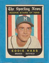 1959 Topps Base Set #126 Eddie Haas