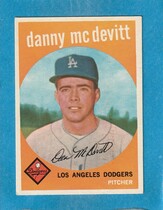 1959 Topps Base Set #364 Danny McDevitt