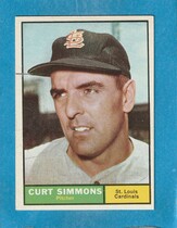 1961 Topps Base Set #11 Curt Simmons