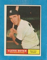 1961 Topps Base Set #19 Clete Boyer