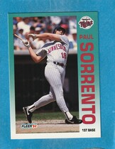 1992 Fleer Base Set #218 Paul Sorrento