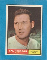 1961 Topps Base Set #92 Hal Naragon