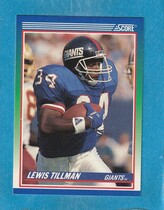 1990 Score Base Set #334 Lewis Tillman