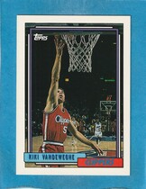 1992 Topps Base Set #250 Kiki Vandeweghe